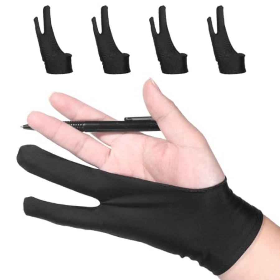 Touchscreen Glove Capacitive - 4 Pack Drawing Glove Digital Drawing