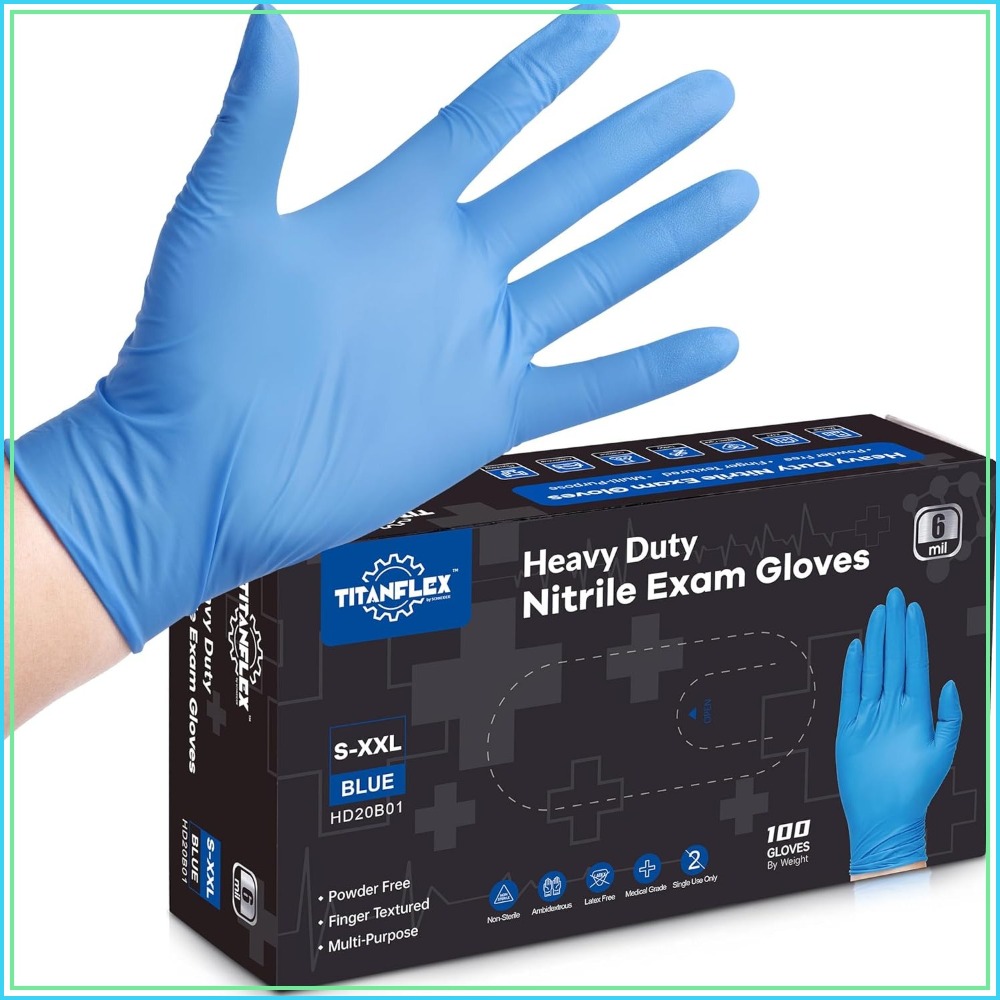 Heavy Duty Nitrile Exam Gloves - Exam Glove Nitrile recensione e prezzo