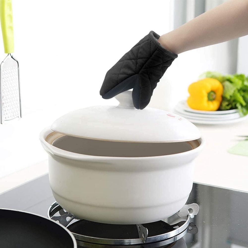 Oven Mitts 500°F Heat Resistan - Oven Mitt Silicone recensione e prezzo