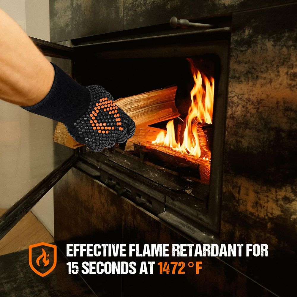 Heat Resistant Grill Gloves fo - Heat Resistant Glove recensione e prezzo