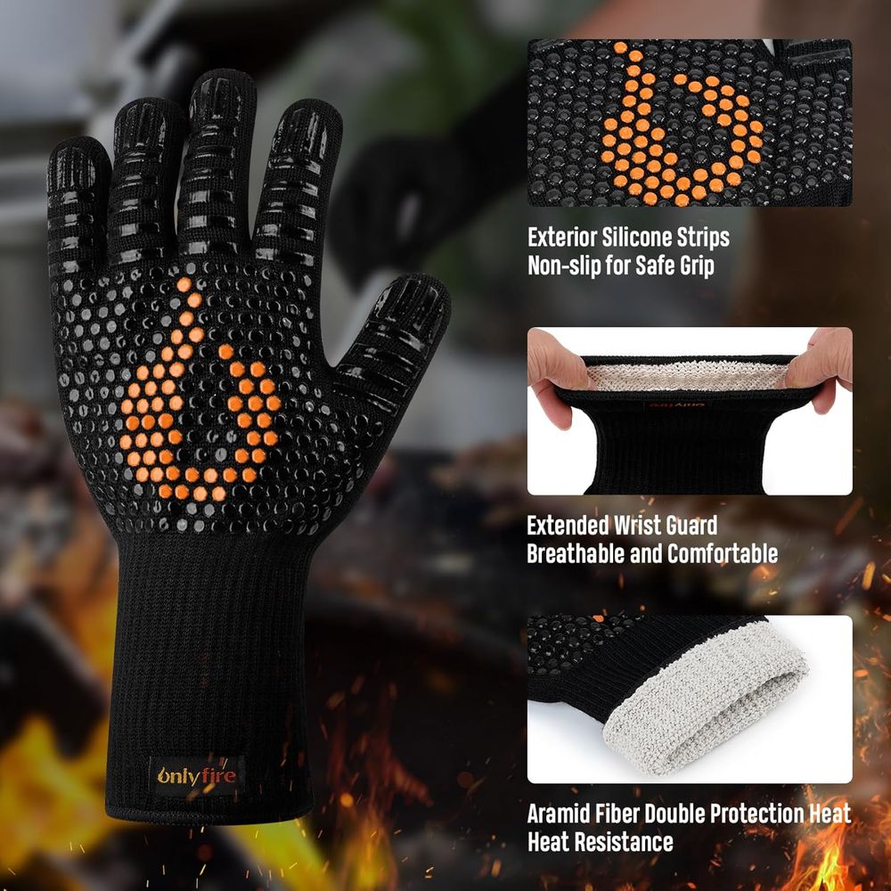 Heat Resistant Grill Gloves fo - Heat Resistant Glove recensione e prezzo