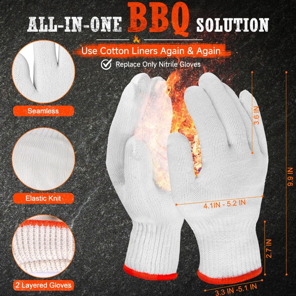 BBQ Gloves 50 Disposable Nitri - Latex Disposable Glove recensione e prezzo
