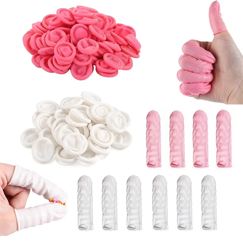 100/200PCS Disposable Finger C - Latex Disposable Glove recensione e prezzo