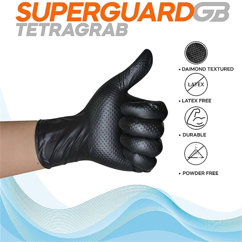 Black Nitrile Gloves Disposabl - Nitrile Mechanic Glove recensione e prezzo