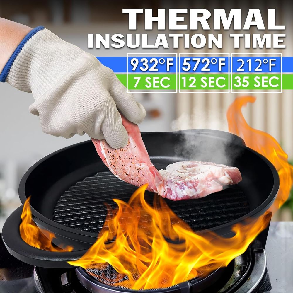 Heat-Resistant Gloves, 9.5 Len - Heat Resistant Glove recensione e prezzo