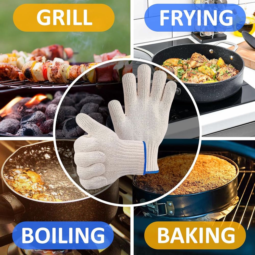 Heat-Resistant Gloves, 9.5 Len - Heat Resistant Glove recensione e prezzo