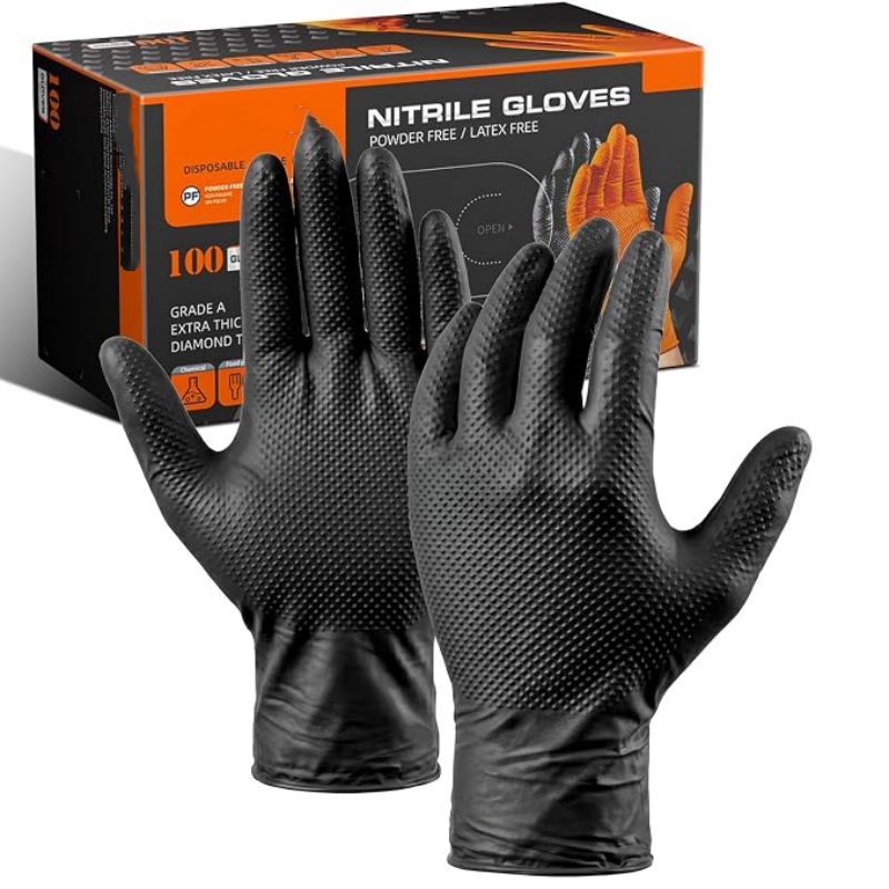 8 Mil Heavy Duty Industrial Or - Nitrile Mechanic Glove recensione e prezzo
