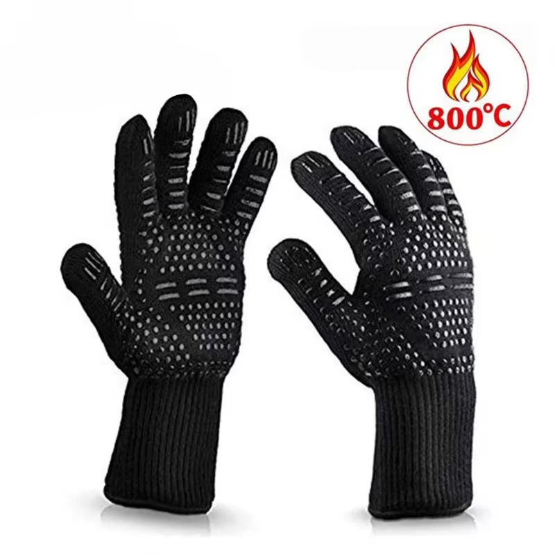 One Piece BBQ Gloves High Temp - Oven Mitt Silicone recensione e prezzo