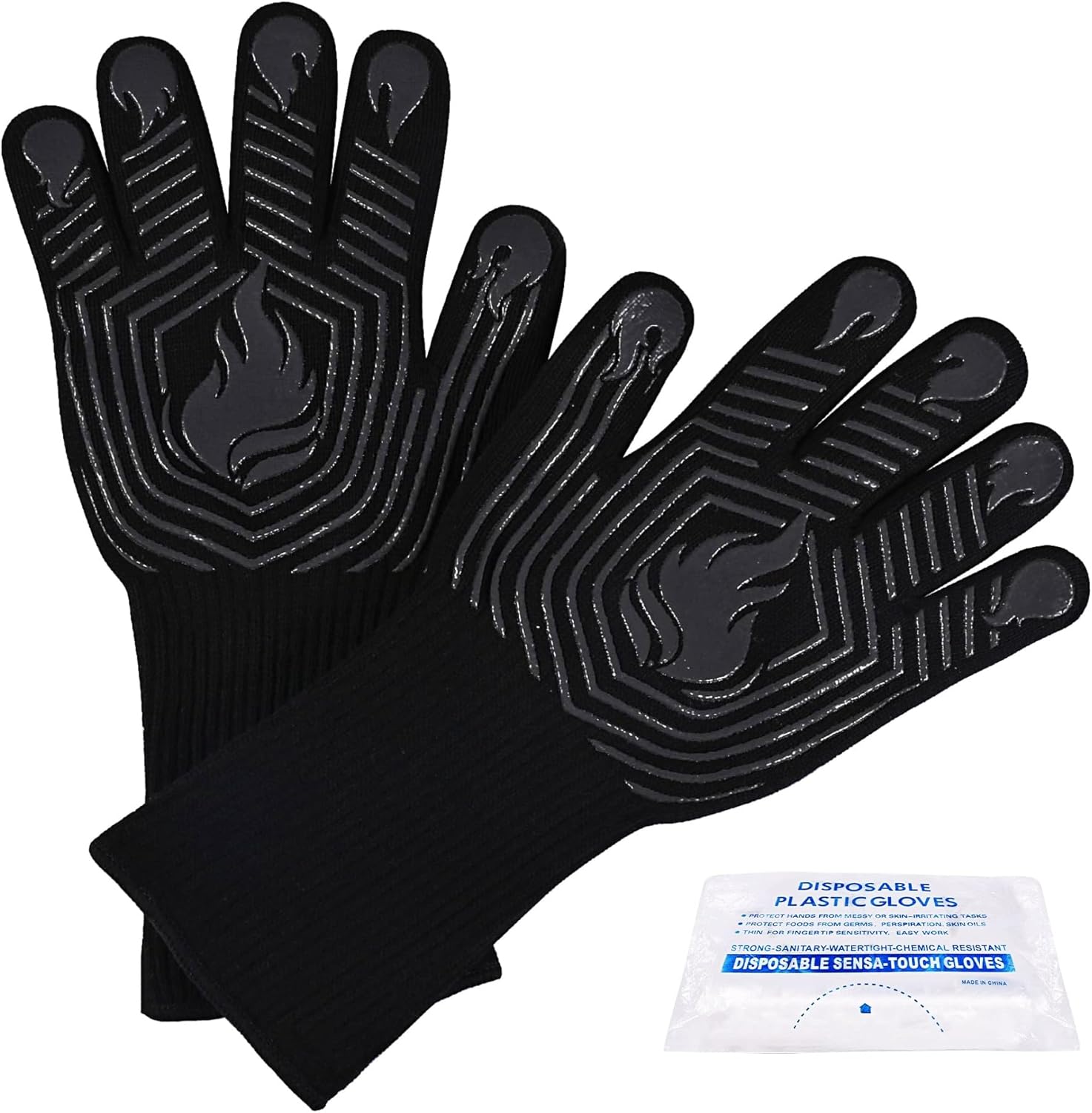 1472°F Heat Resistant BBQ Glov - Oven Mitt Silicone recensione e prezzo