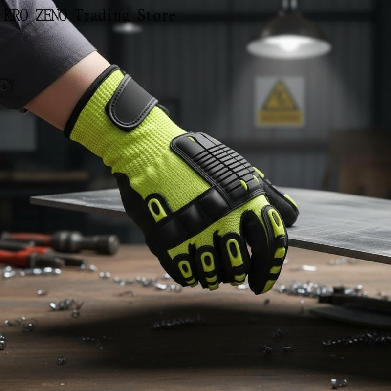 1Pair Cut Resistant Safety Wor - Work Glove Impact recensione e prezzo
