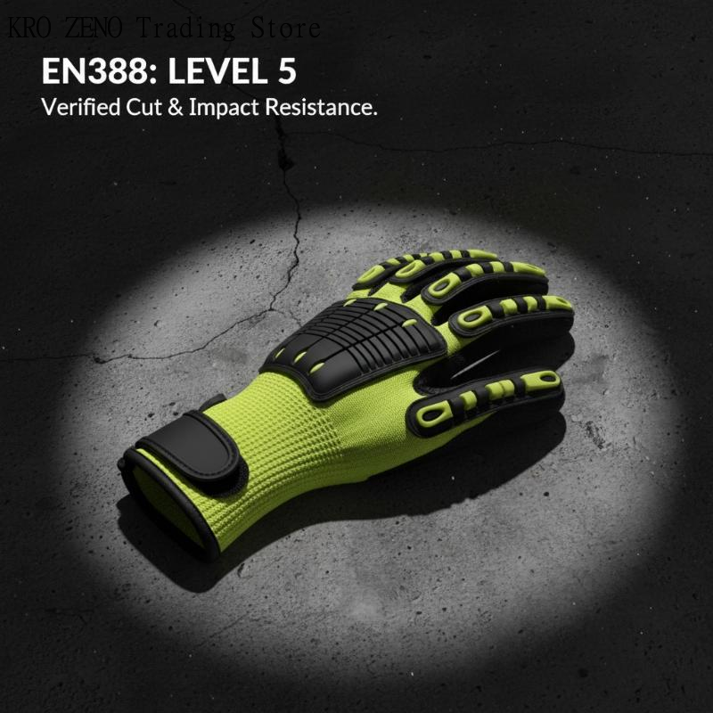 1Pair Cut Resistant Safety Wor - Work Glove Impact recensione e prezzo