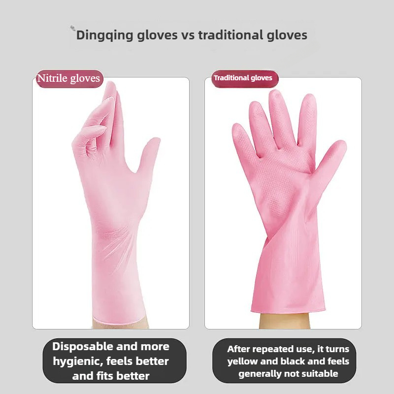 Housework Food Grade Thick Nit - Dish Glove Rubber recensione e prezzo