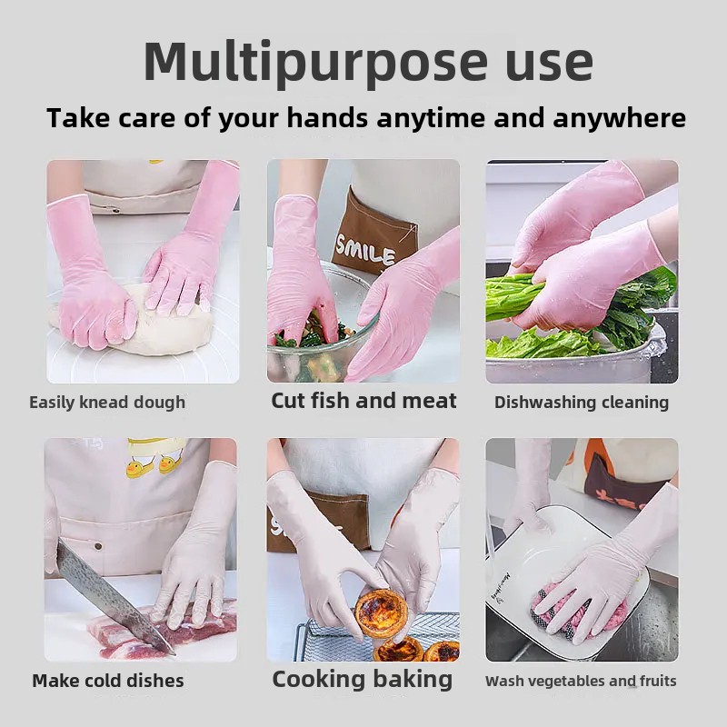 Housework Food Grade Thick Nit - Dish Glove Rubber recensione e prezzo