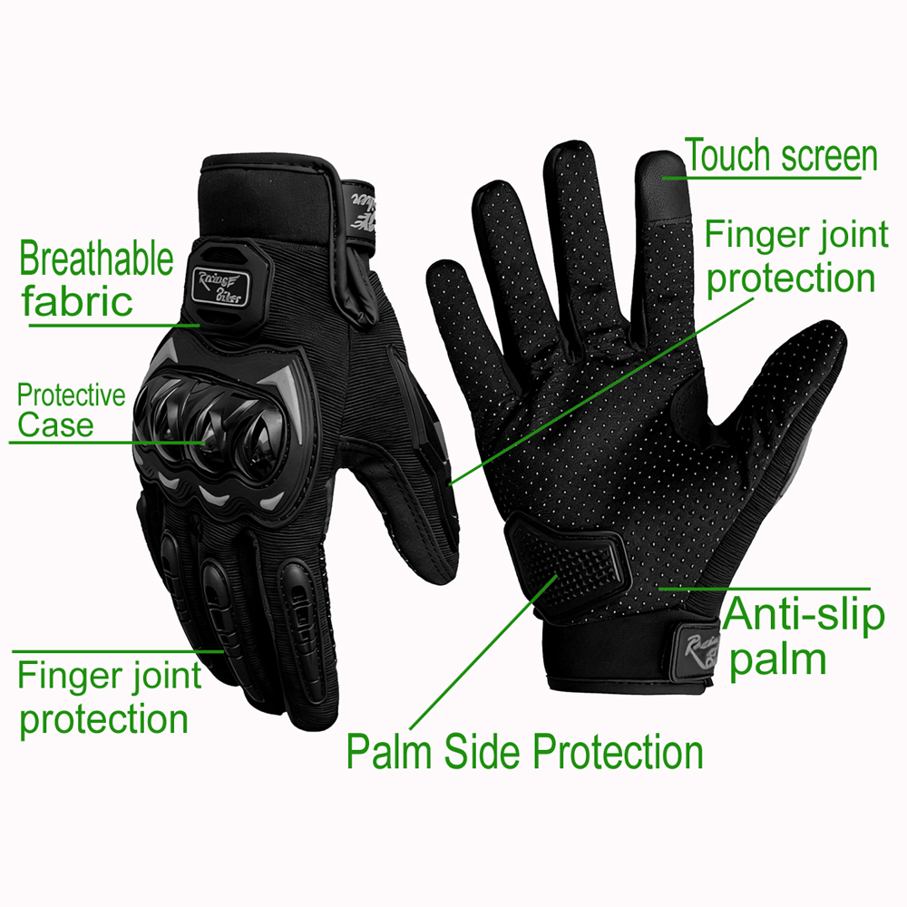 Men Motorcycle Gloves Summer B - Motorcycle Glove Knuckle recensione e prezzo