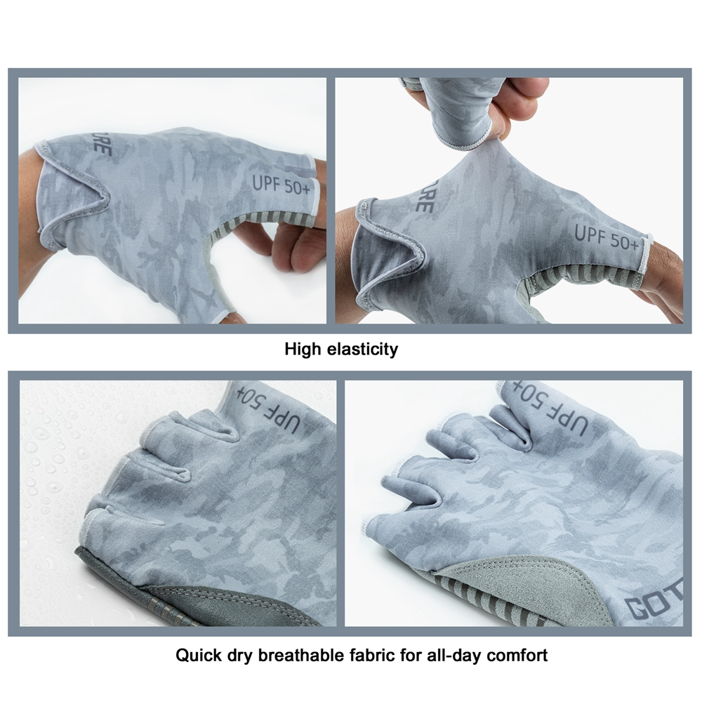 Goture Fingerless Fishing Glov - Cycling Glove Padded recensione e prezzo