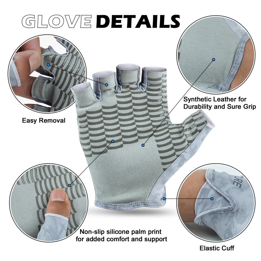 Goture Fingerless Fishing Glov - Cycling Glove Padded recensione e prezzo