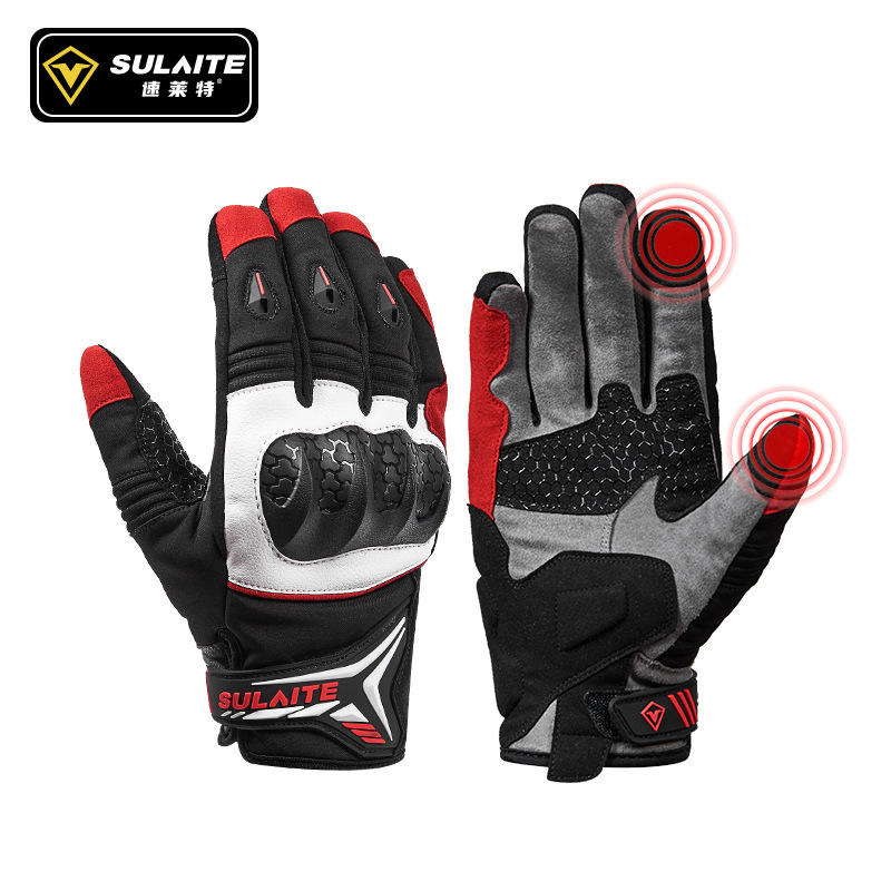 SULAITE Motorcycle Gloves Men  - Motorcycle Glove Knuckle recensione e prezzo