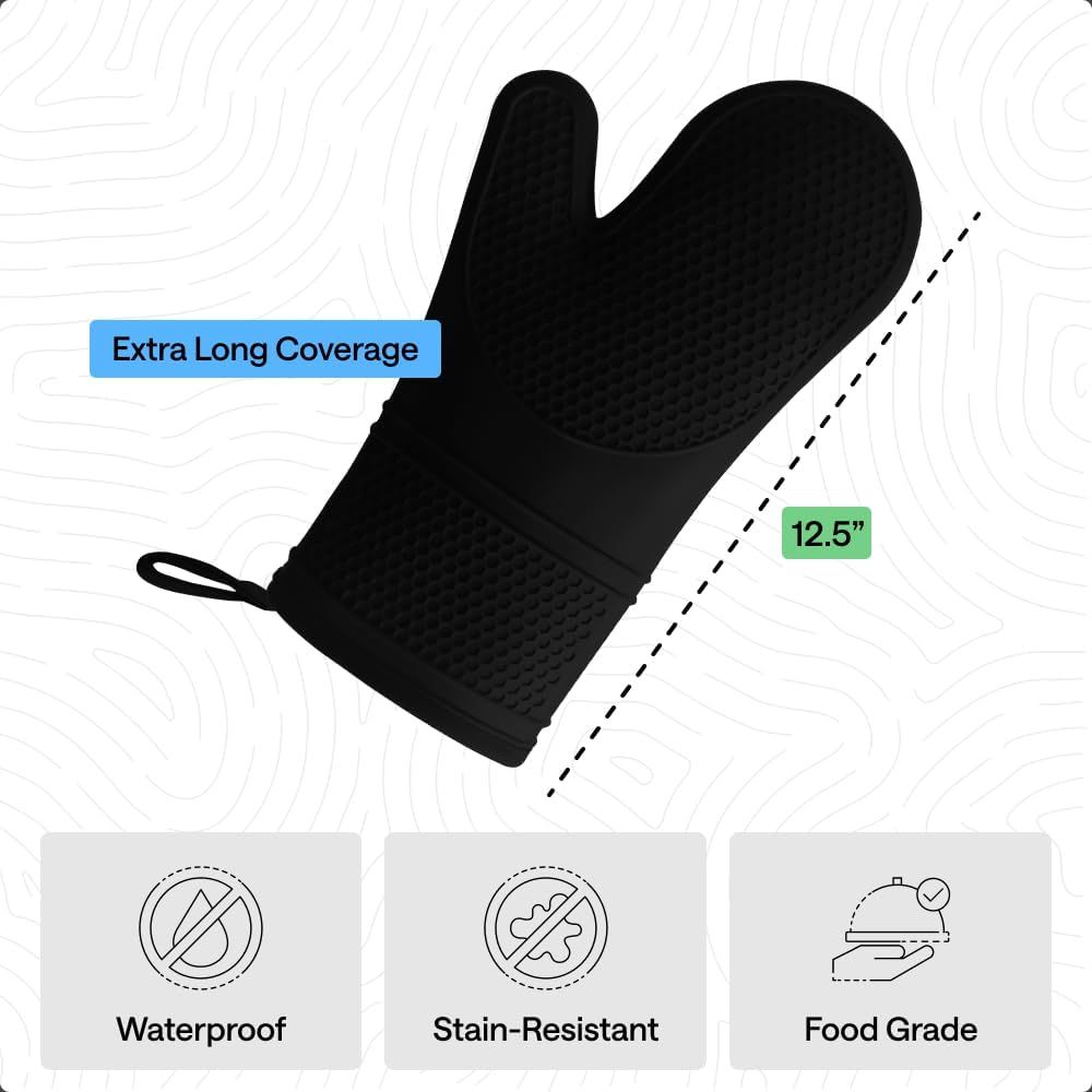 Heat Resistant Silicone Oven M - Heat Resistant Glove recensione e prezzo