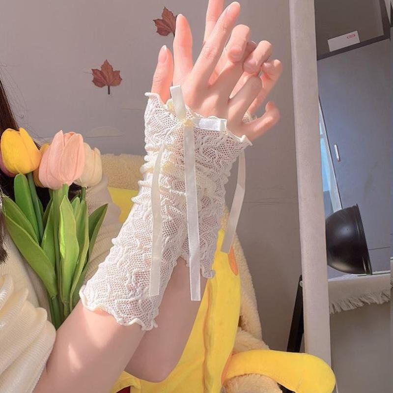 Women Gothic Mesh Fingerless G - Fingerless Glove Knit recensione e prezzo