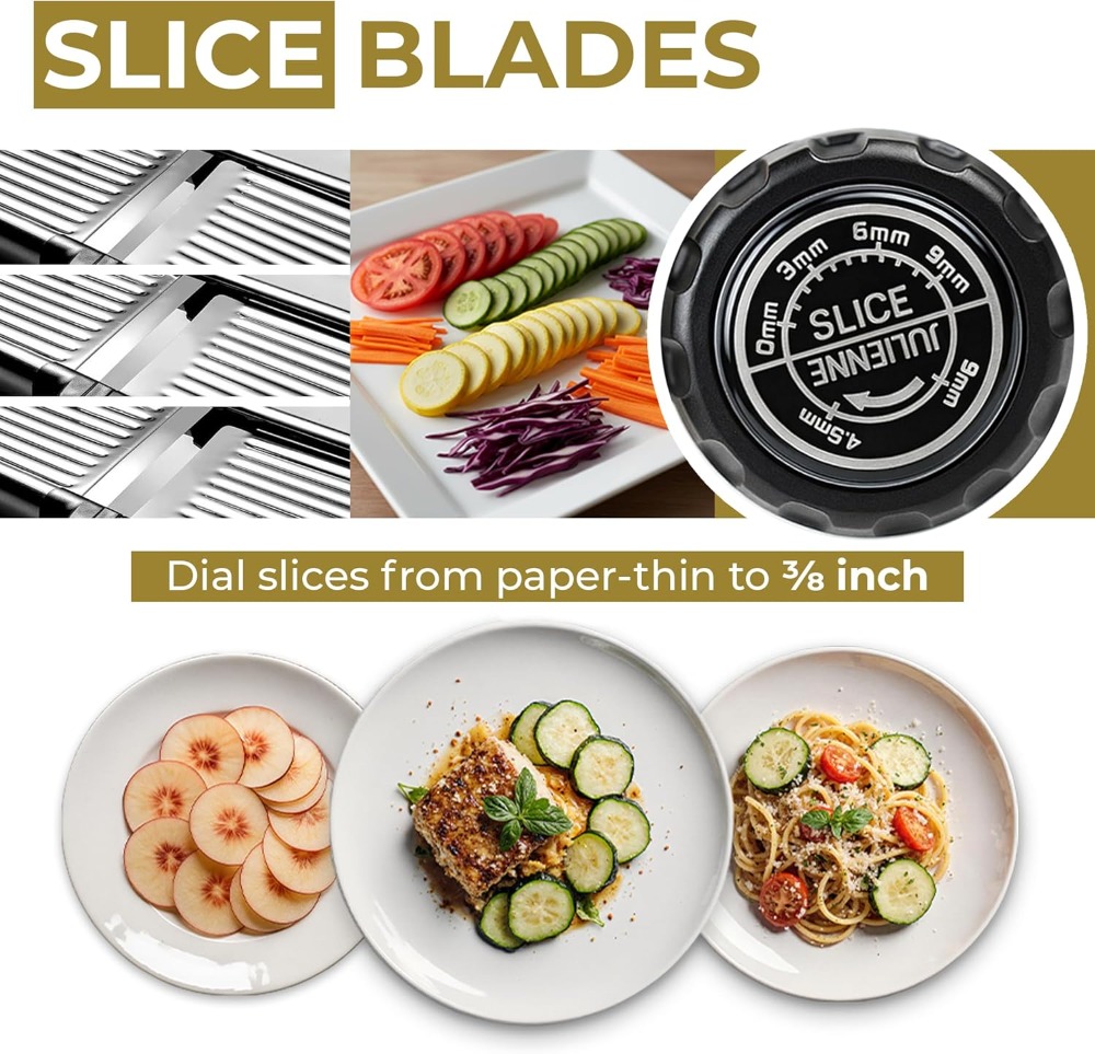 Adjustable Mandoline Food Slic - Cut Resistant Glove recensione e prezzo
