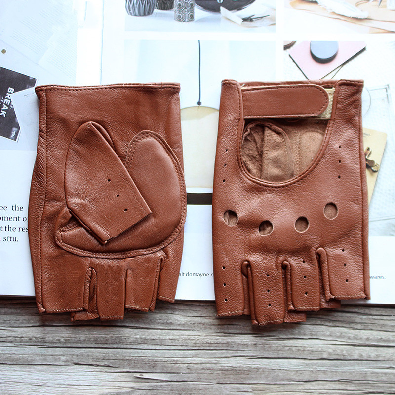 New Women's Sheepskin Half Fin - Leather Driving Glove recensione e prezzo