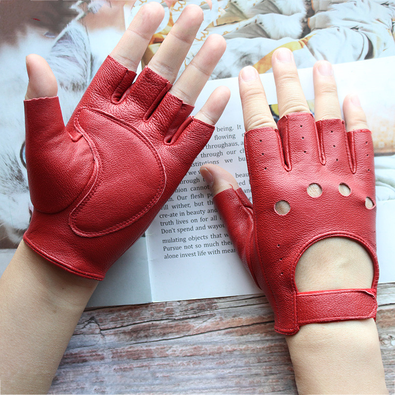 New Women's Sheepskin Half Fin - Leather Driving Glove recensione e prezzo