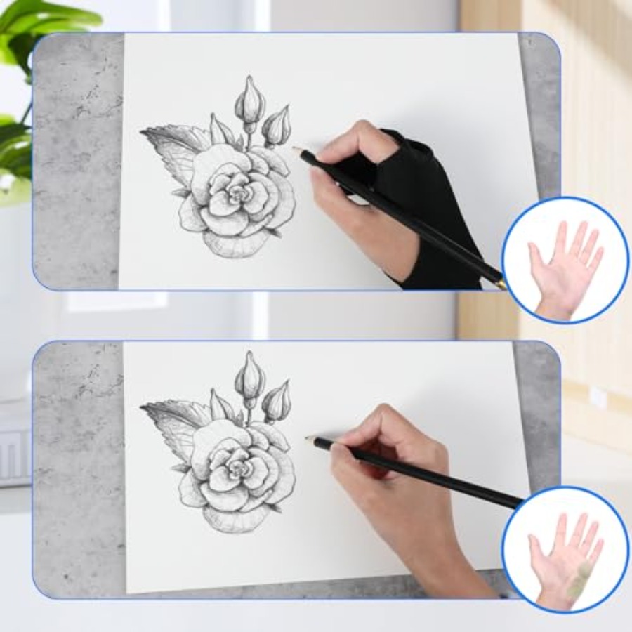 2 Pack Digital Drawing Glove R - Touchscreen Glove Capacitive recensione e prezzo