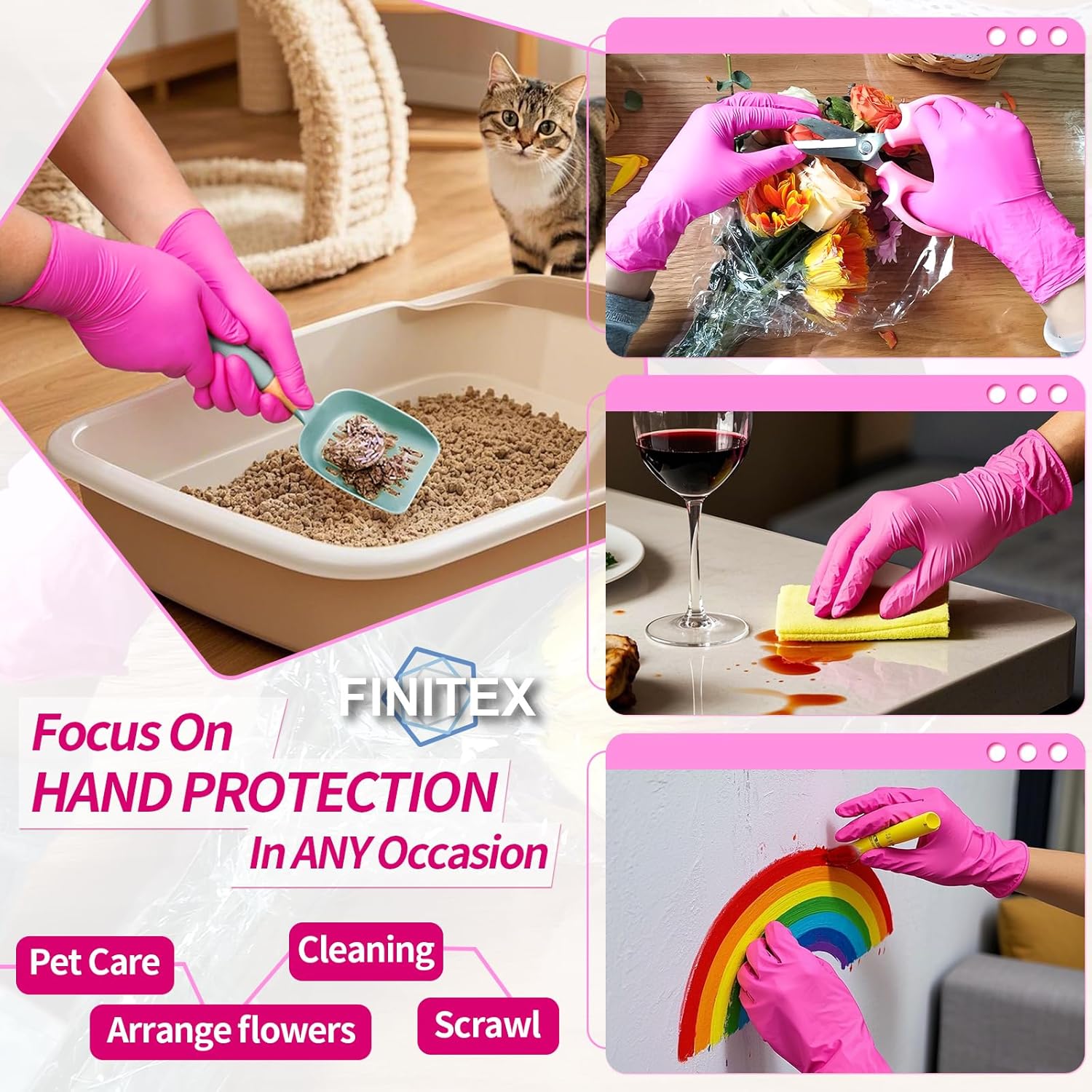 Nitrile Disposable Latex-Free  - Exam Glove Nitrile recensione e prezzo
