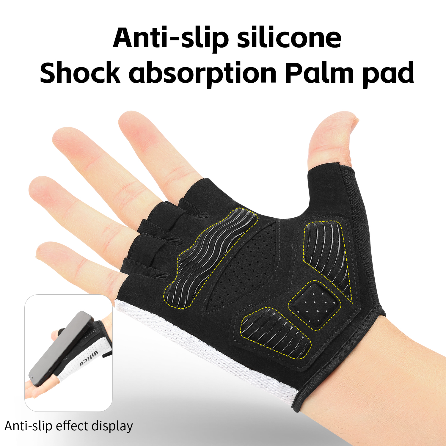 VILICO Breathable Half Finger  - Workout Glove Gym recensione e prezzo