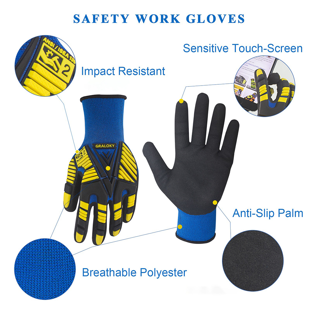 ANSI Level 2 Impact Resistant  - Work Glove Impact recensione e prezzo