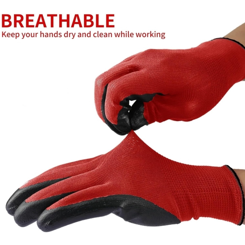 4/20PCS Nitrile Coated Safety  - Nitrile Mechanic Glove recensione e prezzo