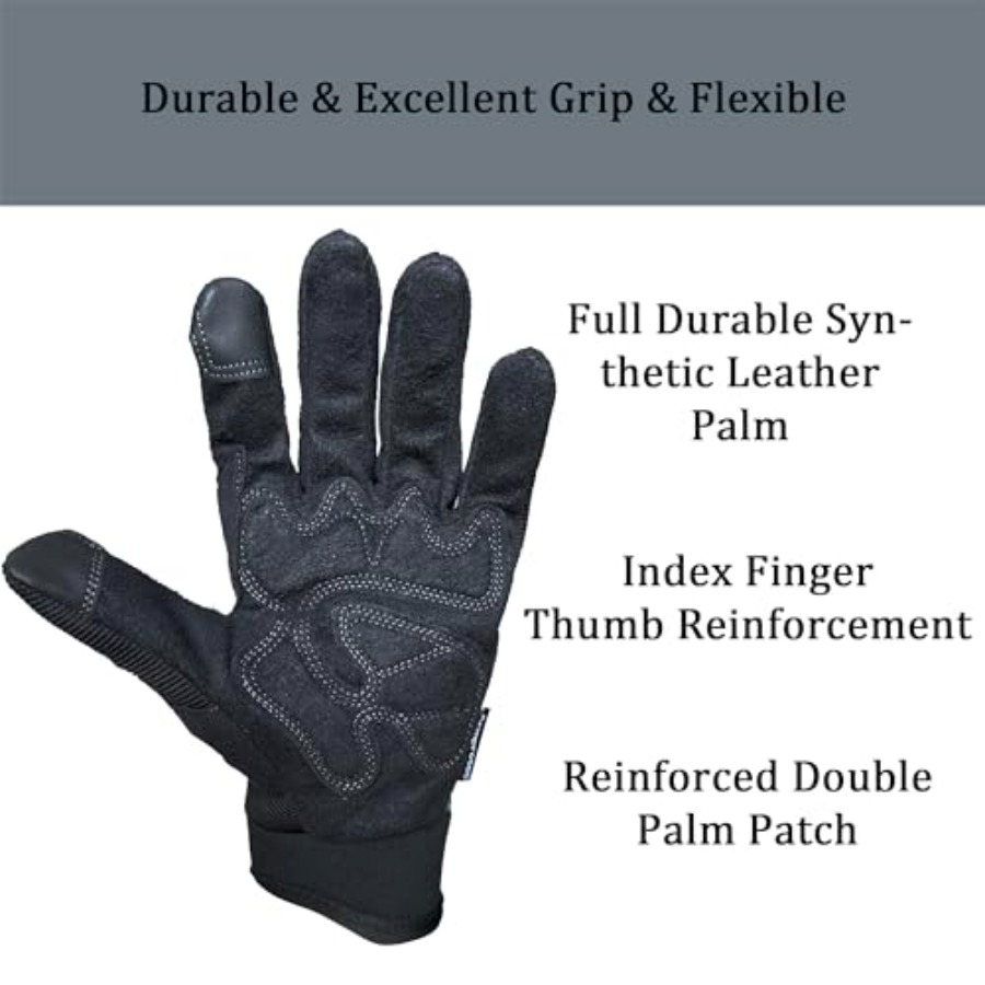 Touch Screen Leather Work Glov - Work Glove Impact recensione e prezzo
