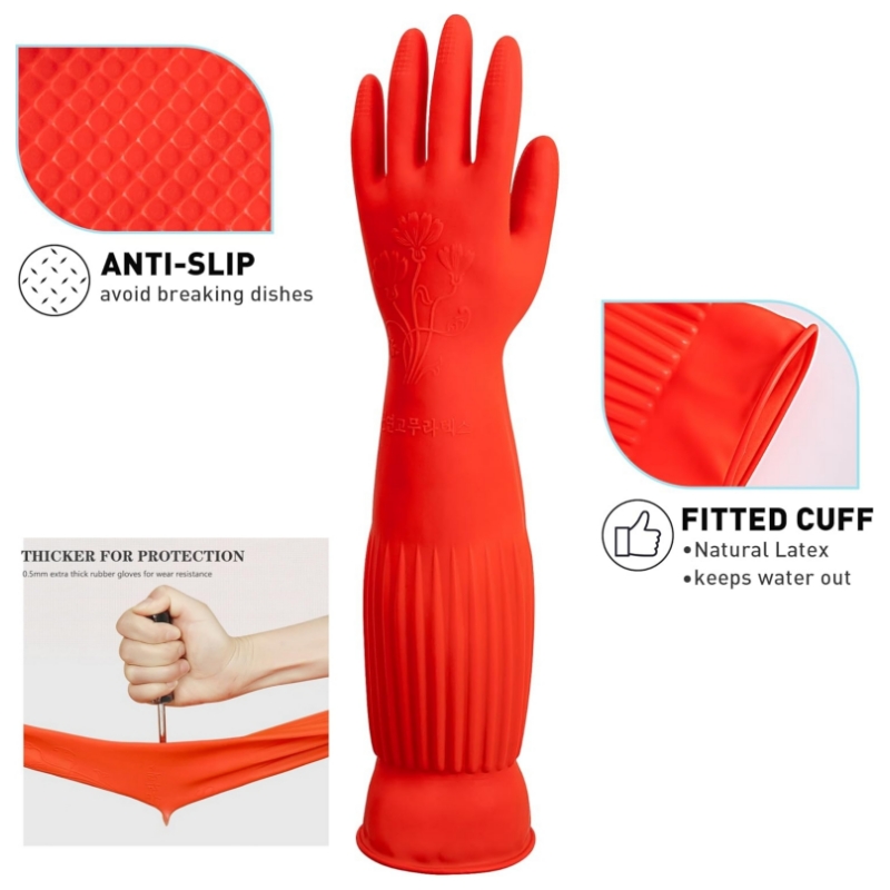 45CM Extra-Long Rubber Cleanin - Dish Glove Rubber recensione e prezzo