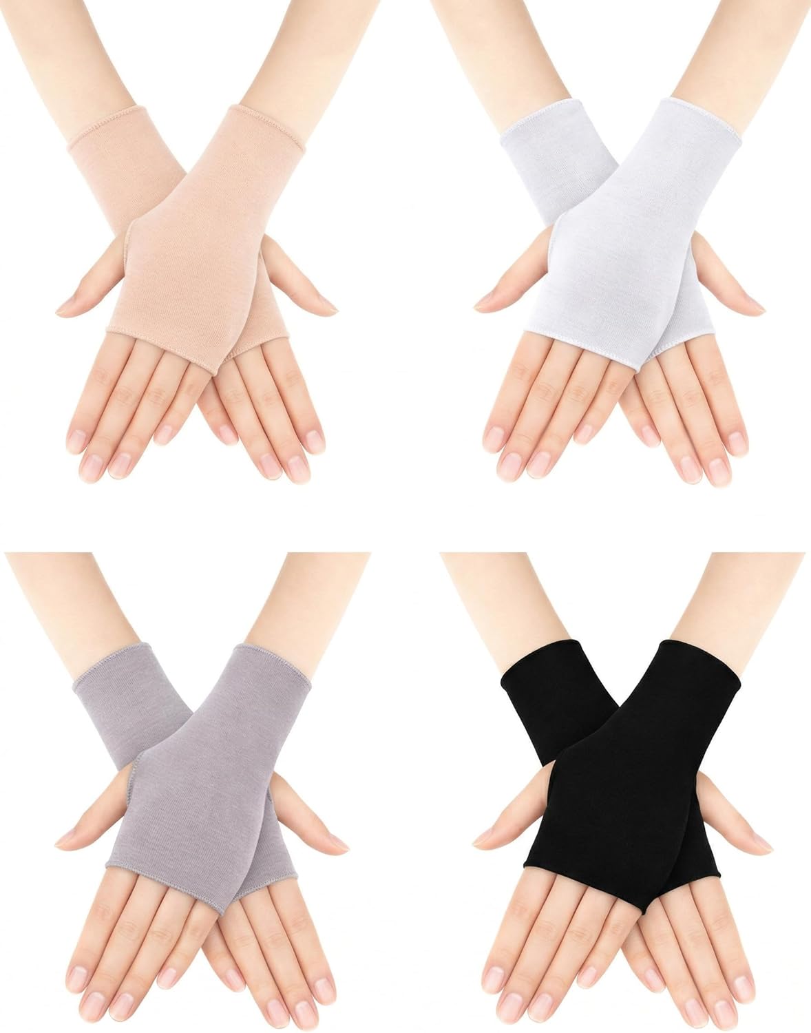 1 pair of sun protection glove - Fingerless Glove Knit recensione e prezzo