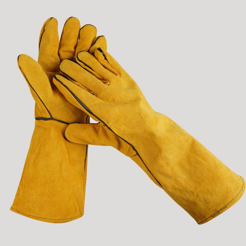 1 Pair 40Cm Welding Leather Gl - Cut Resistant Glove recensione e prezzo