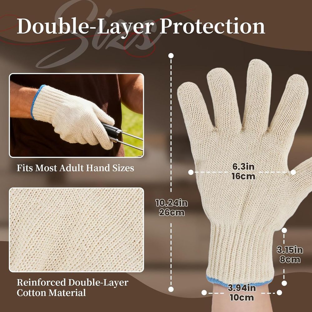 Heat-Resistant BBQ Gloves - Fu - Heat Resistant Glove recensione e prezzo