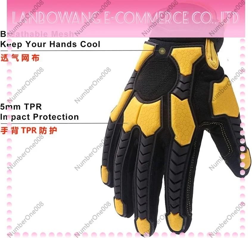 Level 6 Cut Resistant Gloves,  - Work Glove Impact recensione e prezzo
