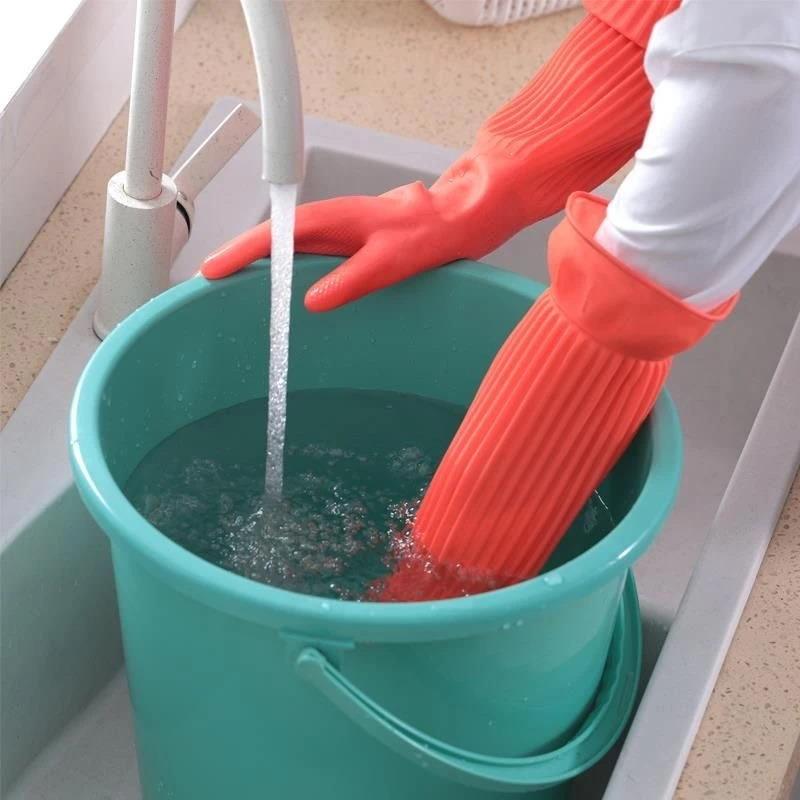 Long Reusable Rubber Dishwashi - Rubber Glove Cleaning recensione e prezzo
