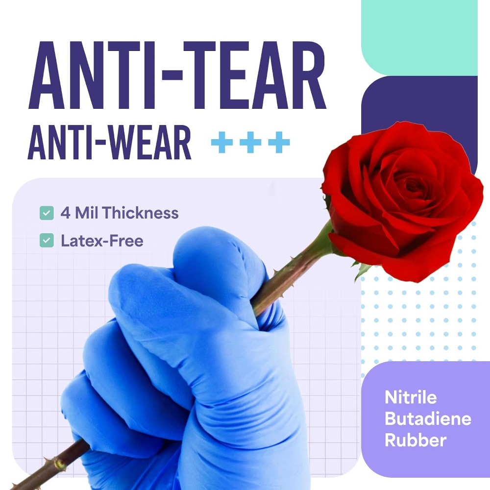 Nitrile Exam Gloves, 200ct - M - Exam Glove Nitrile recensione e prezzo