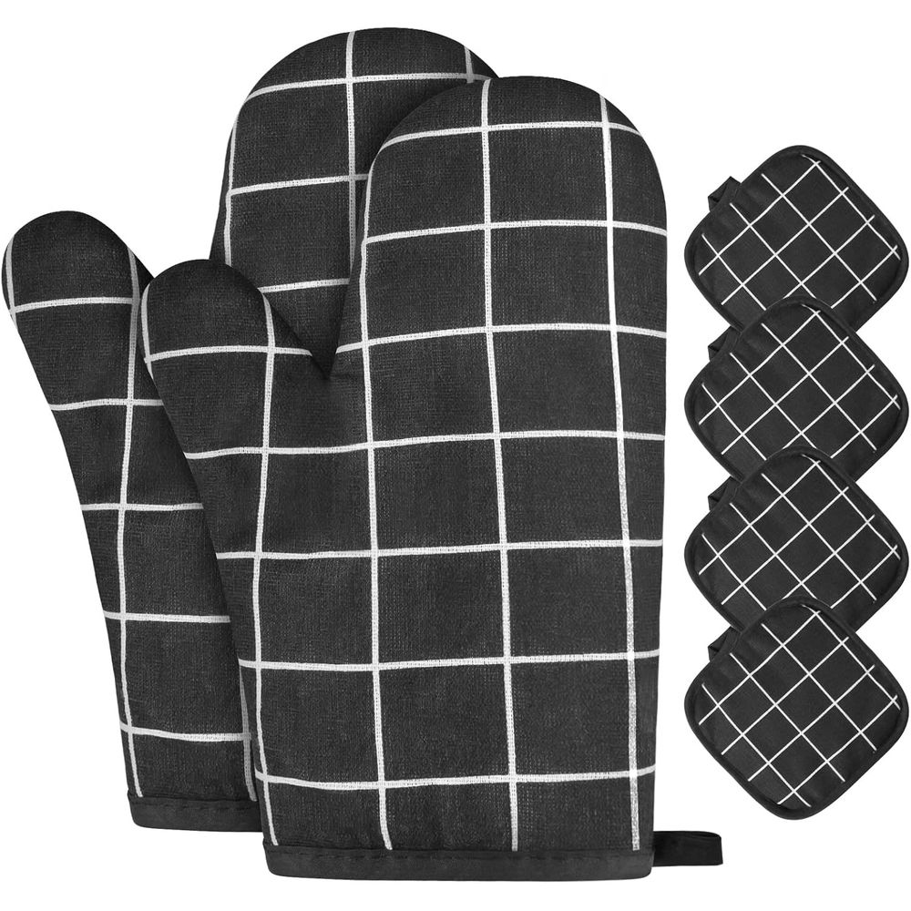 6-Piece Heat Resistant Oven Mi - Heat Resistant Glove recensione e prezzo