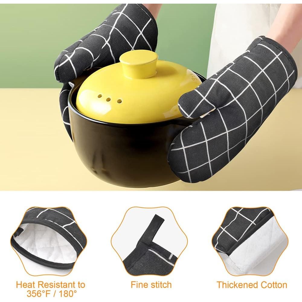 6-Piece Heat Resistant Oven Mi - Heat Resistant Glove recensione e prezzo