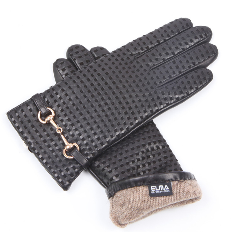 Autumn Winter Real Leather Glo - Wool Glove Lined recensione e prezzo