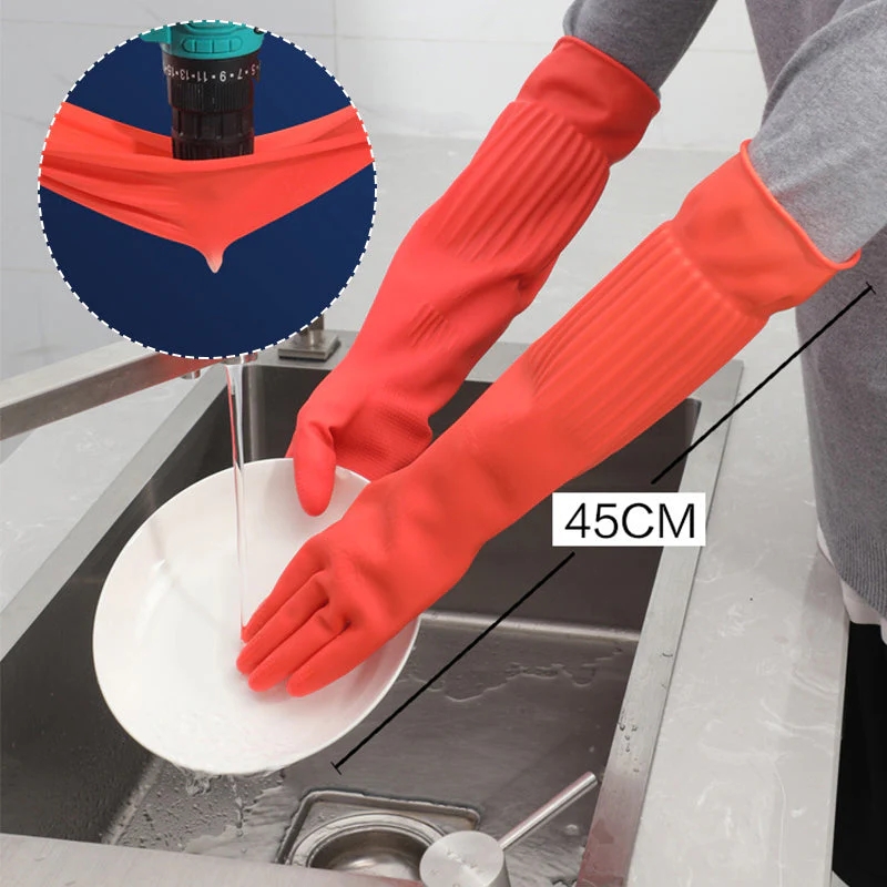 Rubber Dishwashing Cleaning Gl - Gardening Glove Waterproof recensione e prezzo