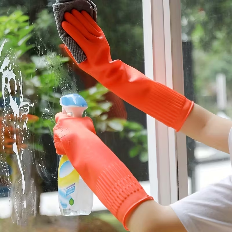 Rubber Dishwashing Cleaning Gl - Gardening Glove Waterproof recensione e prezzo