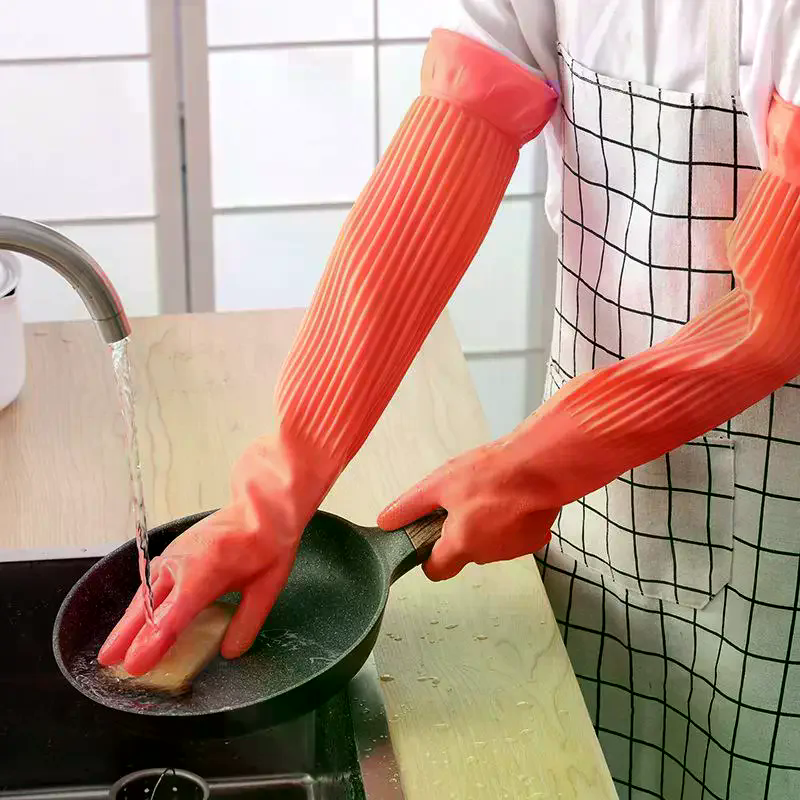 Long Reusable Rubber Dishwashi - Dish Glove Rubber recensione e prezzo