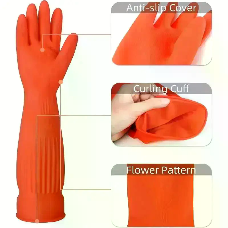Long Reusable Rubber Dishwashi - Dish Glove Rubber recensione e prezzo