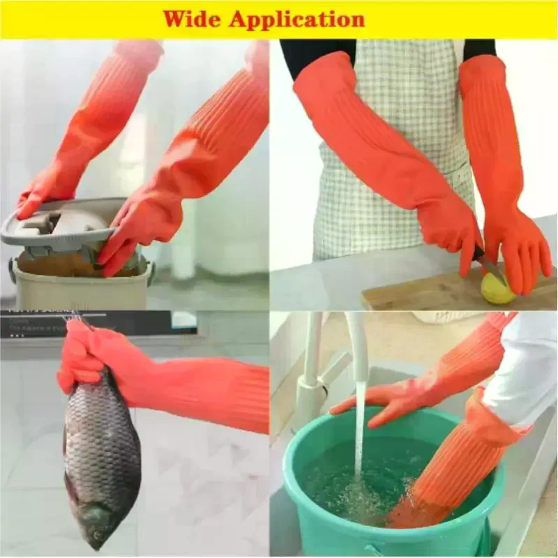 Long Reusable Rubber Dishwashi - Dish Glove Rubber recensione e prezzo