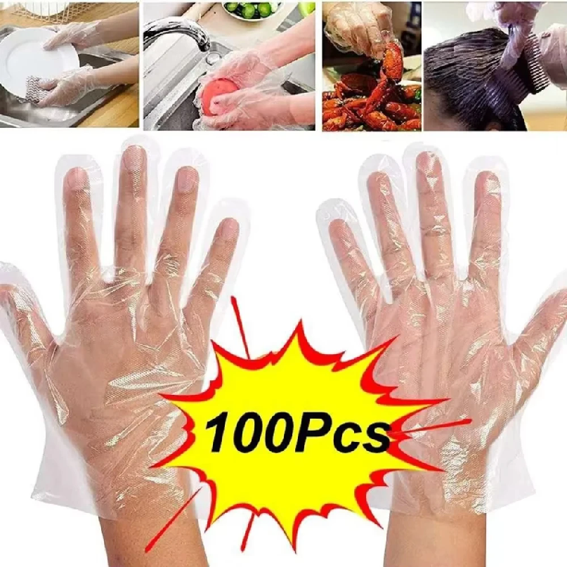 100/200/500Pcs Disposable Glov - Rubber Glove Cleaning recensione e prezzo