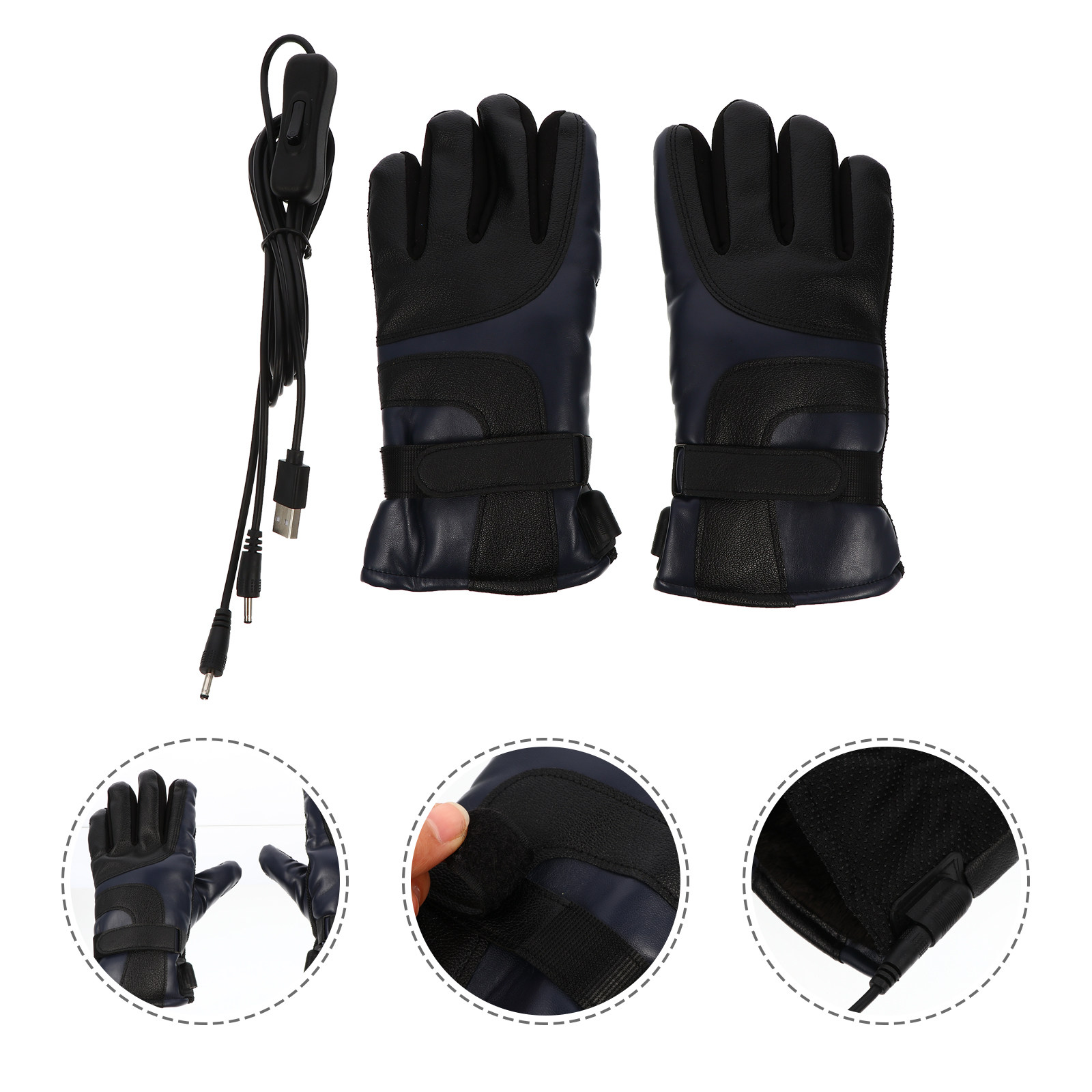 1Pair USB Rechargeable Heated  - Winter Glove Insulated recensione e prezzo