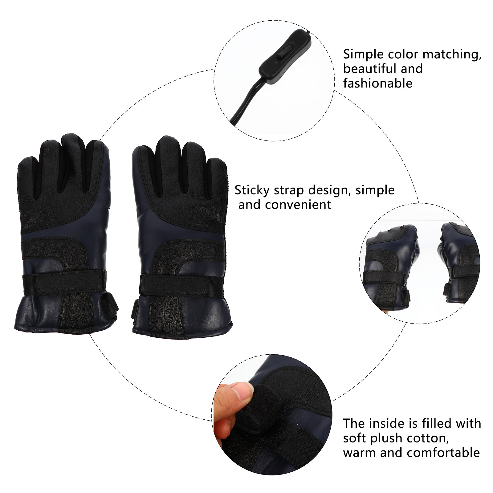 1Pair USB Rechargeable Heated  - Winter Glove Insulated recensione e prezzo